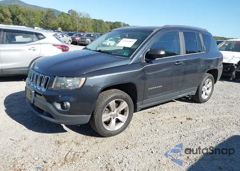2014 Jeep Compass Sport from USA, damaged, VIN 1C4NJDBB3ED670537